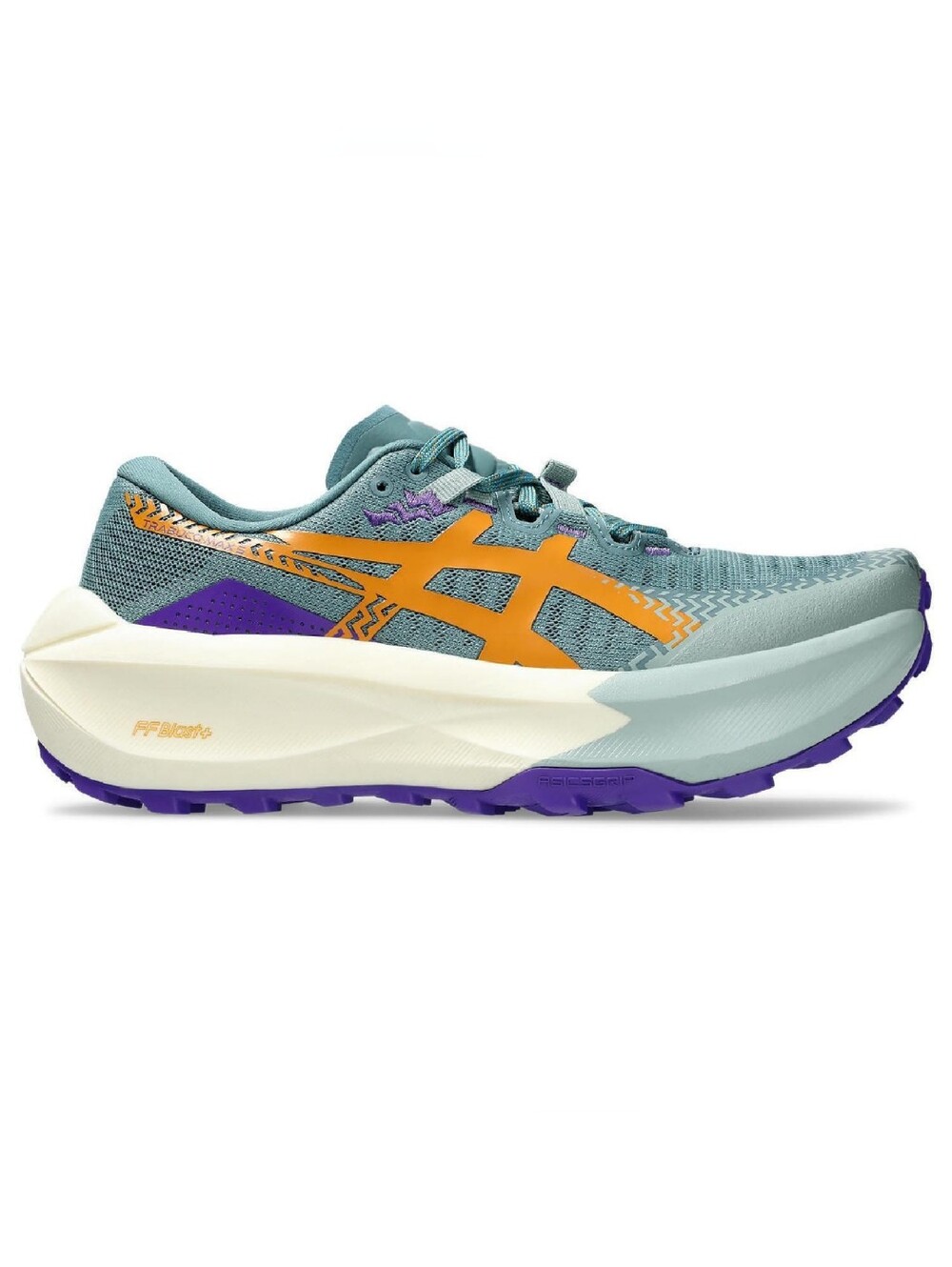 ASICS Trabuco Max 5 Women’s Trail Running Shoes Teal/Amethyst Size 6.5 NIB